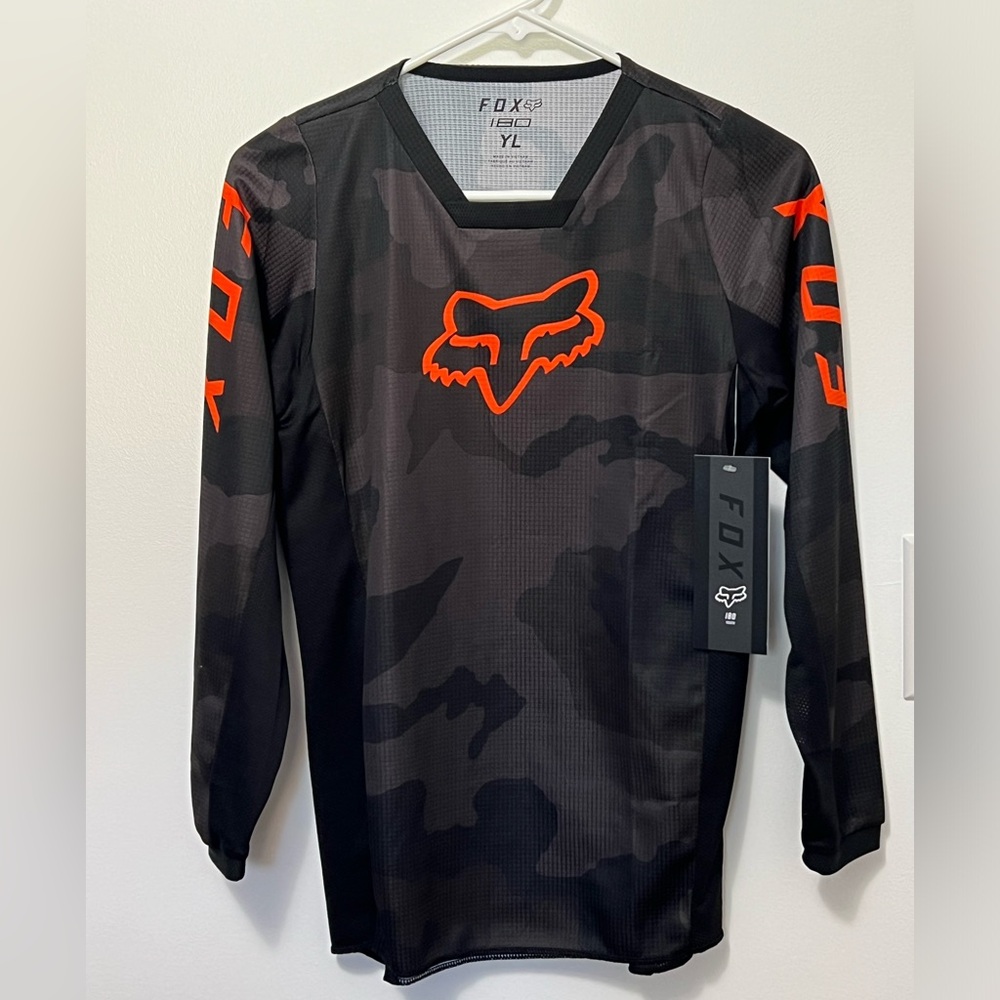 Fox 180 MotoX Jersey Youth Large
